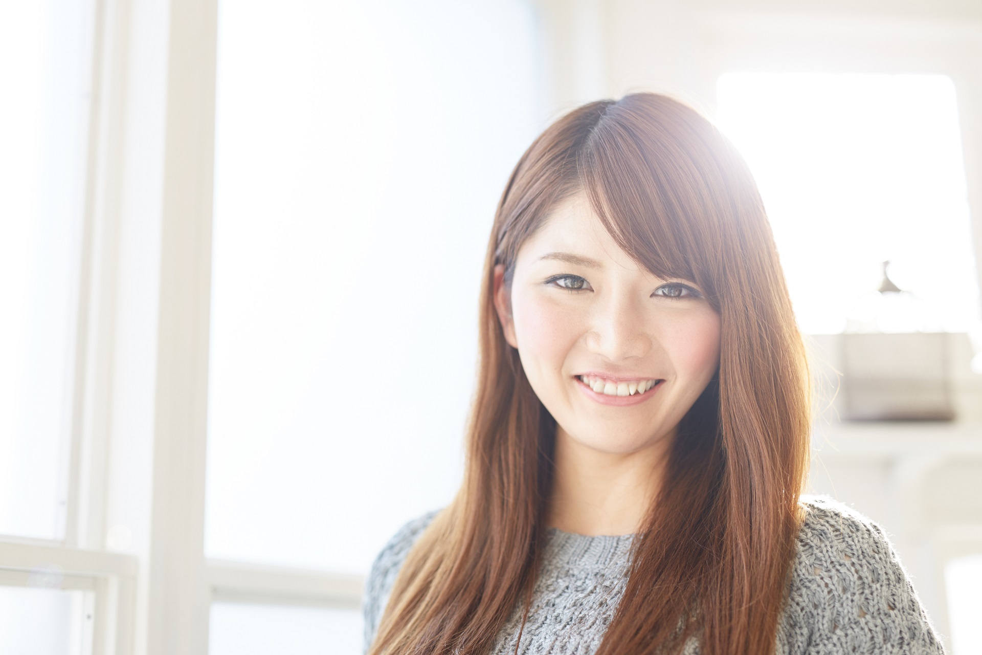 爽やかな女性
